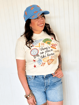 Hot dog Baseball USA Hat - 260 Fashion Accessories - The Farmhouse