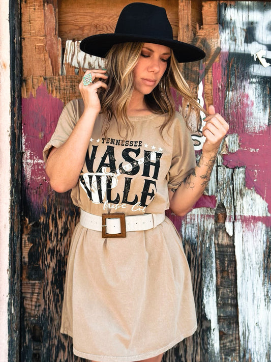 Nashville T-Shirt Dress