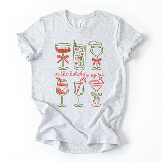 In the Holiday Spirit Tee in Ash
