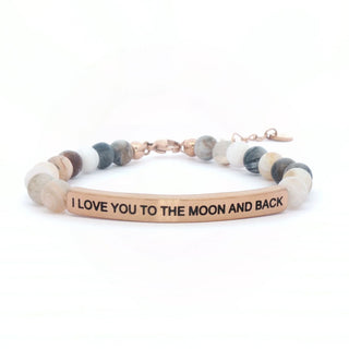 INSPO6 I Love You To The Moon And Back - Bamboo - 290 Jewelry - The Farmhouse