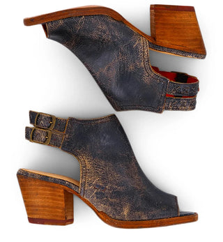 BedStu Ireni Wedges, Black Lux