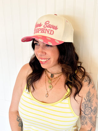Jesus Saves I Spend Trucker Hat - 260 Fashion Accessories - The Farmhouse