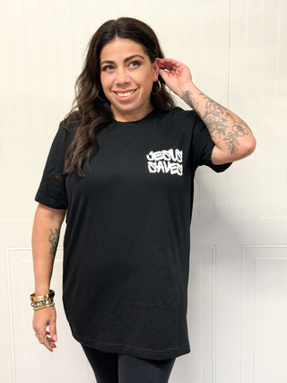 Jesus Saves Unisex Graphic Tee - 120 Graphic Tees - The Farmhouse