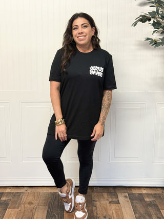 Jesus Saves Unisex Graphic Tee - 120 Graphic Tees - The Farmhouse