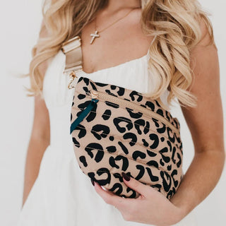 Jolie Puffer Belt Bag, Leopard - 280 Bags - The Farmhouse