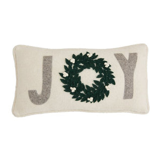 Joy Felted Pillow - The Farmhouse