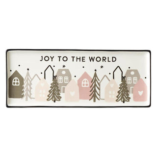 Joy To The World Ceramic Tray - The Farmhouse