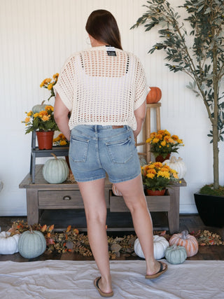 Judy Blue High Waist Destroy Denim Shorts - 220 Shorts & Skirts - The Farmhouse