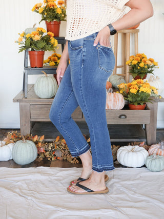 Judy Blue Kick Flare Ankle Denim Jeans - 210 Jeans - The Farmhouse