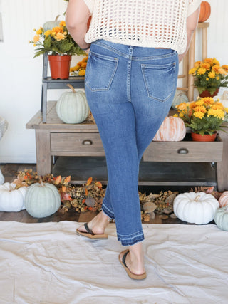 Judy Blue Kick Flare Ankle Denim Jeans - 210 Jeans - The Farmhouse