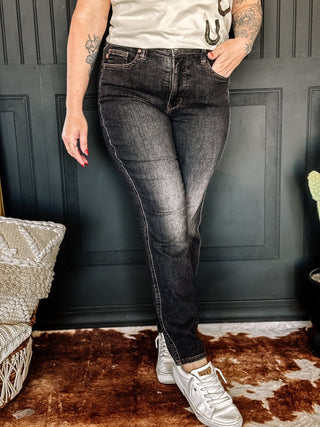 Judy Blue Mid Rise Tummy Control Slim Fit Jeans - 210 Jeans - The Farmhouse