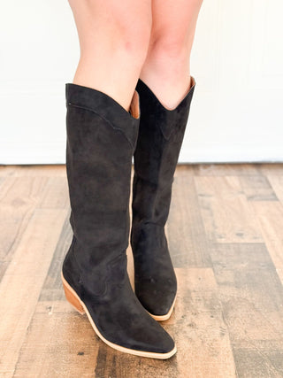 Juliette Suede Western Boots - 300 Footwear - The Farmhouse
