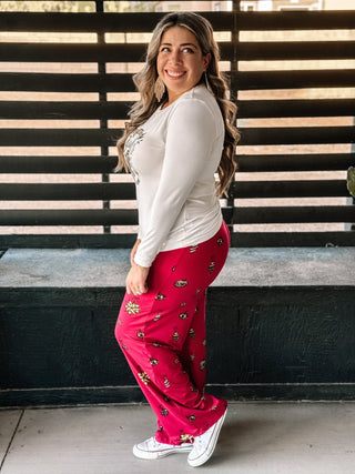 Junk Gypsy Deck Those Halls Loungewear Pants - The Farmhouse