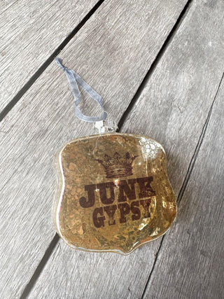 Junk Gypsy Do No Harm Mercury Glass Ornament - The Farmhouse