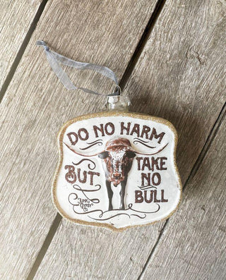 Junk Gypsy Do No Harm Mercury Glass Ornament - The Farmhouse