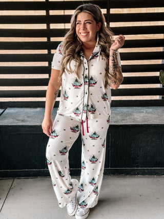 Junk Gypsy Happy Camper Pajama Loungewear Pants - The Farmhouse