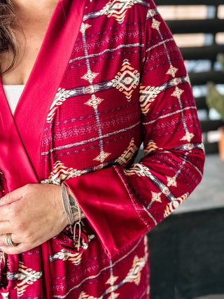 Junk Gypsy Western Aztec Robe - The Farmhouse