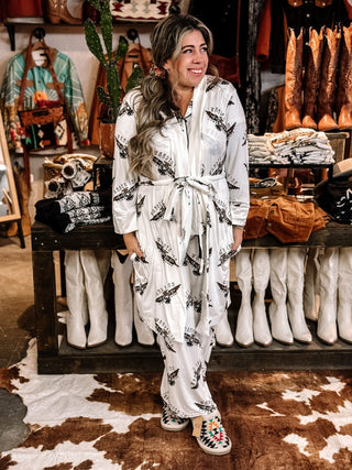 Junk Gypsy Western Wander Inn Robe - The Farmhouse