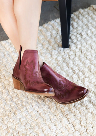 Kickin' Booties in Burgundy - 110 Fashion Boots - The Farmhouse