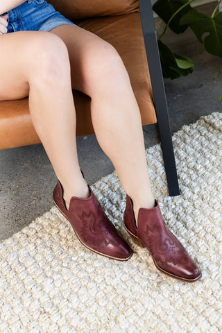 Kickin' Booties in Burgundy - 110 Fashion Boots - The Farmhouse