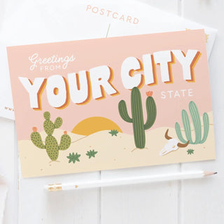 Kingman Arizona Post Card - 423 Stationery - The Farmhouse