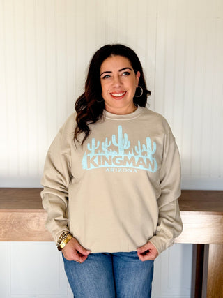 Kingman Arizona Unisex Graphic Pullover Sweatshirt - 120 Graphic Tees - The Farmhouse