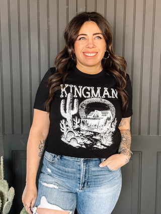 Kingman Route 66 Desert Scene Graphic Tee - The Farmhouse