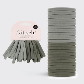 Kitsch, Eco - Friendly Nylon Elastics 20pc - Eucalyptus - The Farmhouse