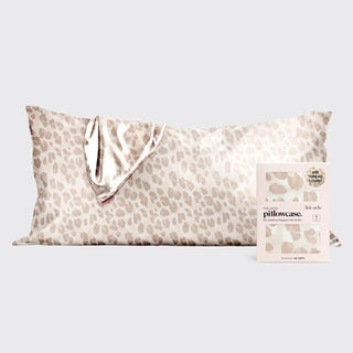 Kitsch, Satin King Pillowcase, Leopard - The Farmhouse