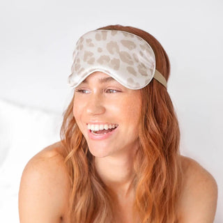 Kitsch, Satin Sleep Eye Mask, Leopard - The Farmhouse