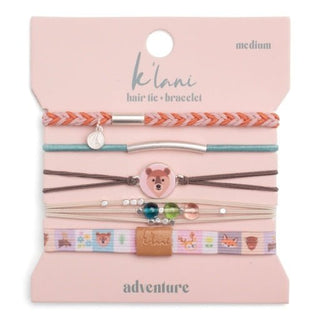 K'LANI "Adventure" Animal Themed Hair Tie Bracelets - 290 Jewelry - The Farmhouse