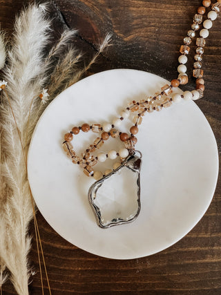 Lakeside Necklace - Neutrals - The Farmhouse