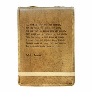 Large J.R.R. Tolkien Leather Journal - 7" x 9.75 - 423 Stationery - The Farmhouse