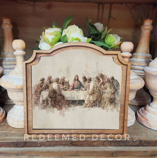 Last Supper Provincial Framed Art - 420 Home Decor - The Farmhouse