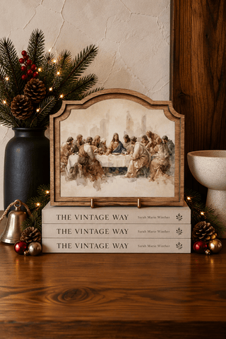 Last Supper Provincial Framed Art 9" x 10" - 420 Home Decor - The Farmhouse