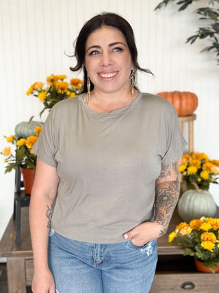 Lennox Modal Drop Shoulder Top - 130 Basics - The Farmhouse