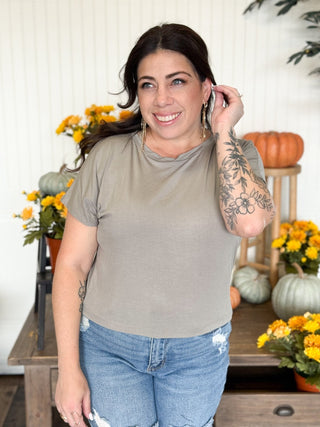 Lennox Modal Drop Shoulder Top - 130 Basics - The Farmhouse