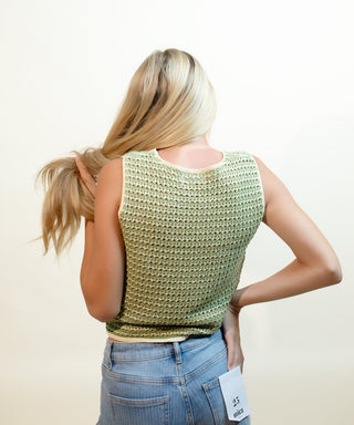 LISTICLE Women's Lemon & Sage Sweater Tank - 110 Blouses - The Farmhouse