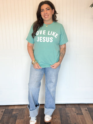 Love Like Jesus Unisex Graphic Tee - 120 Graphic Tees - The Farmhouse