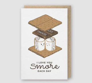 Love You Smores Greeting Card - The Farmhouse