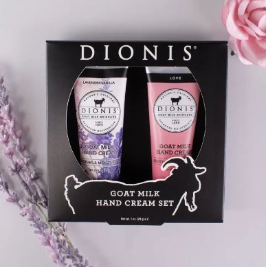 Lovely Lavender Goat Milk Hand Cream Set - Dionis - The Farmhouse