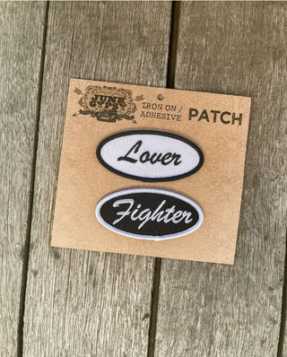 Lover/Fighter Patch Combo - 260 Fashion Accessories - The Farmhouse