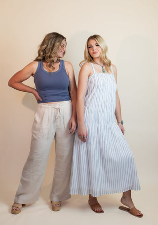 LOVESTITCH Women's Sailcloth Drawstring Pants - 240 Pants - The Farmhouse