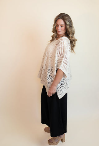LOVESTITCH Women's Seashell Sands Cover Up - 130 Basics - The Farmhouse