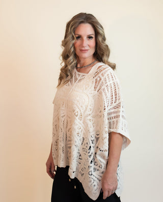 LOVESTITCH Women's Seashell Sands Cover Up - 130 Basics - The Farmhouse