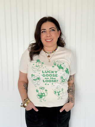 Lucky Goose on the Loose Graphic Tee - 120 Graphic Tees - The Farmhouse