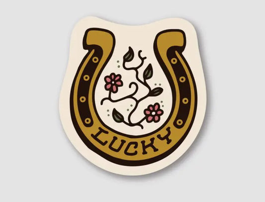 Lucky Horseshoe Sticker - The Farmhouse
