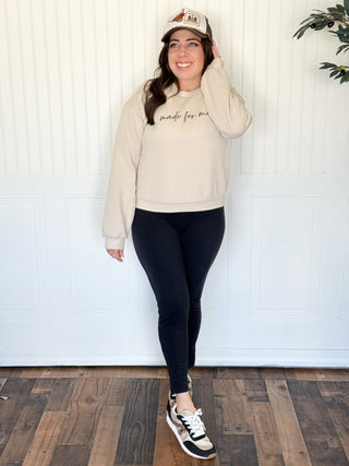 Made for More Cropped Graphic Sweatshirt - 120 Graphic Tees - The Farmhouse