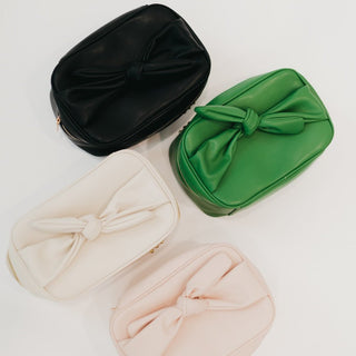Madelyn Bow Makeup Bag - Make Up Bag - The Farmhouse