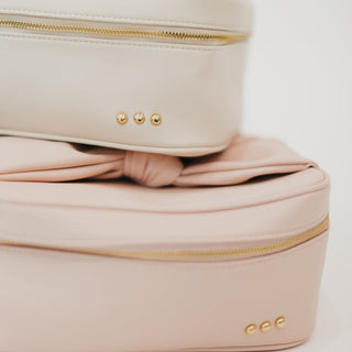 Madelyn Bow Makeup Bag - Make Up Bag - The Farmhouse